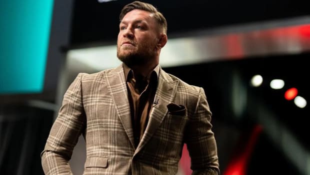 UFC mega star Conor McGregor on the set of "The Ultimate Fighter" 31.